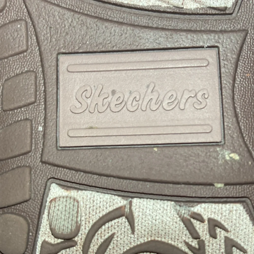 SKETCHERS women's Reggae Slim Vacay chocolate, purple and pink, size 8 Pre-Owned - Picture 3 of 8